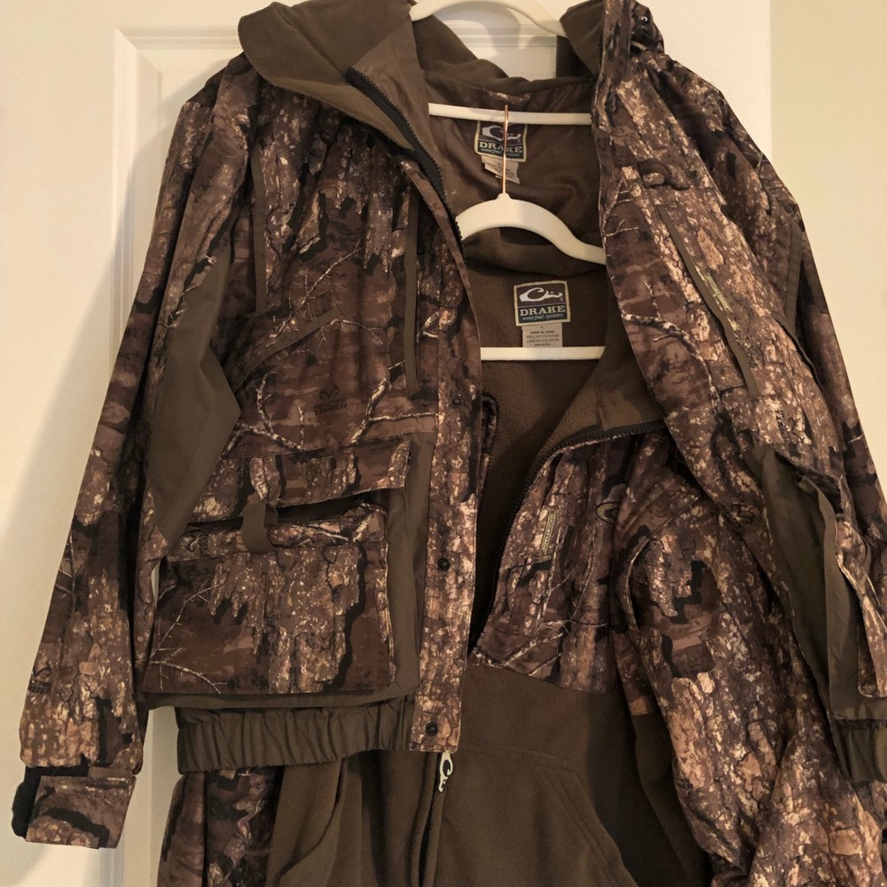 Drake Waterfowl 3-in-1 Jacket - Size Large